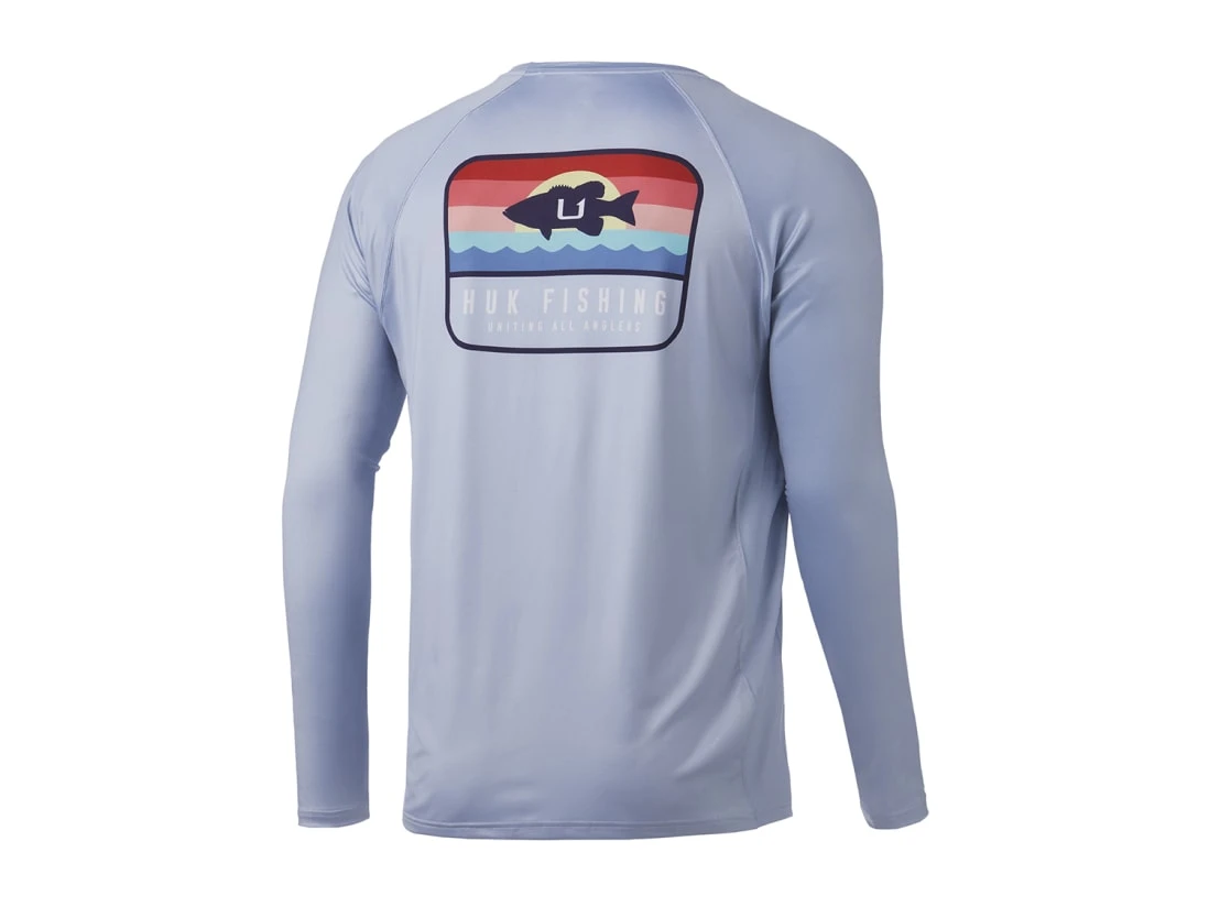 HUK Sunset Bass Pursuit Long Sleeve Shirt - Image 5