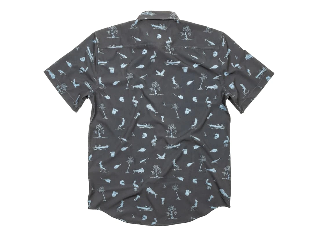 Badfish Islamorada Short Sleeve Button Up - Image 2