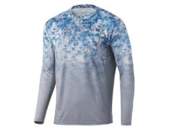 HUK Icon X Tide Change Fade Long Sleeve Shirt