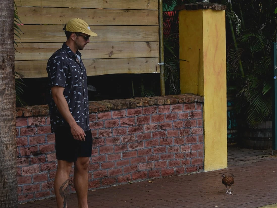 Badfish Islamorada Short Sleeve Button Up - Image 3